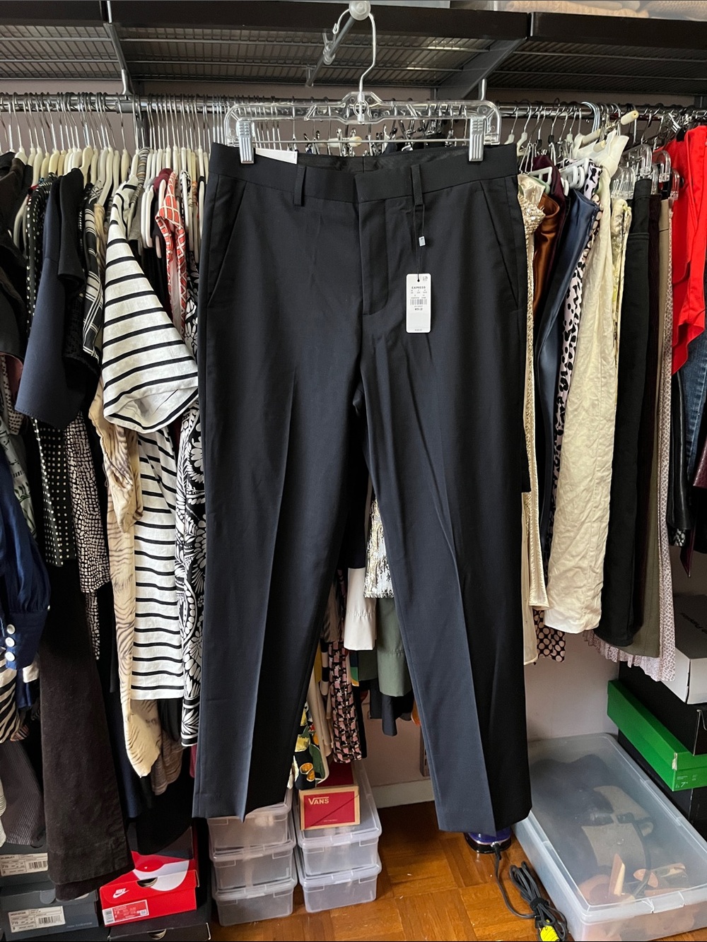 WOOL BLEND DRESS PANTS SZ 29 x 32
